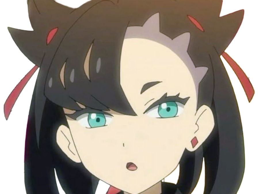 rosemary marnie mary pokemon pkm 8g galar dresseuse rivale anime jeu femme gothique punk