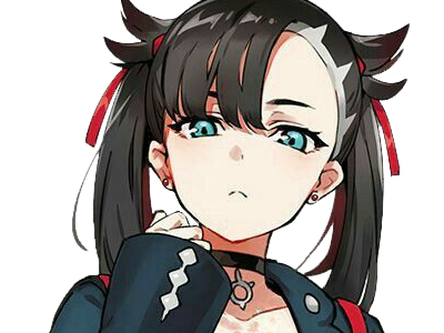 rosemary marnie mary pokemon pkm 8g galar dresseuse rivale anime jeu femme gothique punk