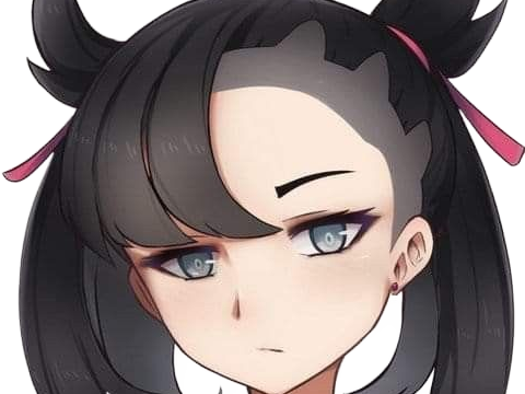 rosemary marnie mary pokemon pkm 8g galar dresseuse rivale anime jeu femme gothique punk