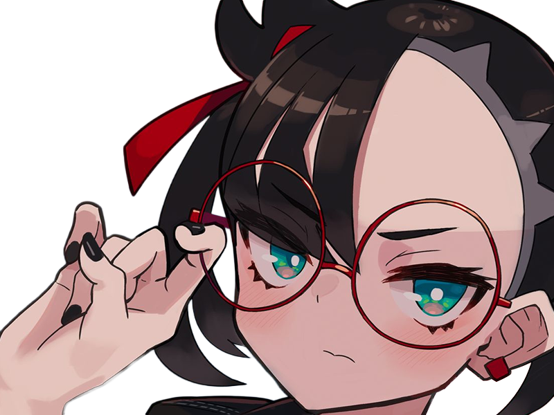 rosemary marnie mary pokemon pkm 8g galar dresseuse rivale anime jeu femme gothique punk