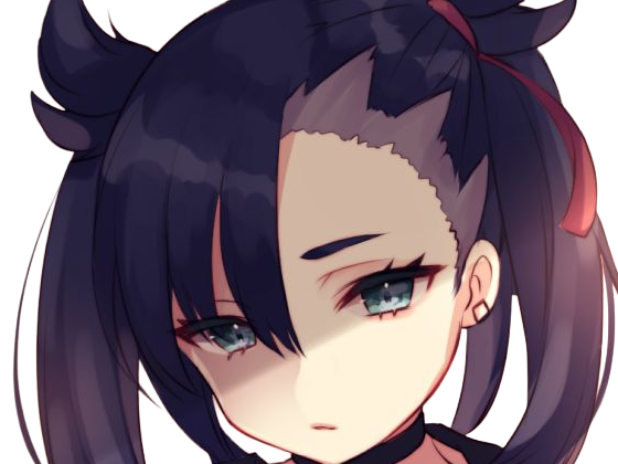 rosemary marnie mary pokemon pkm 8g galar dresseuse rivale anime jeu femme gothique punk