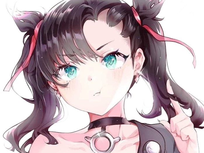 rosemary marnie mary pokemon pkm 8g galar dresseuse rivale anime jeu femme gothique punk