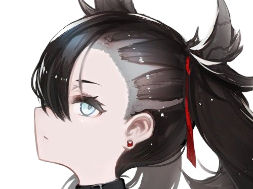 rosemary marnie mary pokemon pkm 8g galar dresseuse rivale anime jeu femme gothique punk