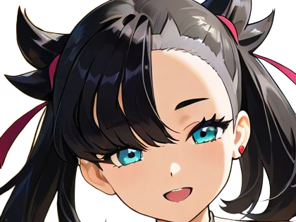 rosemary marnie mary pokemon pkm 8g galar dresseuse rivale anime jeu femme gothique punk