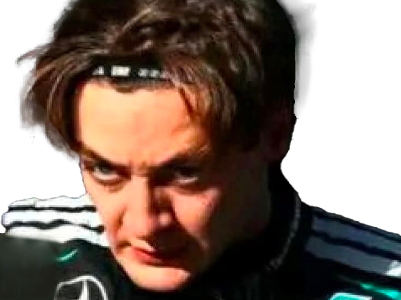 george russell russel georges mercedes f1 larmes enerve rage mechant rageux