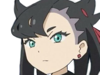 rosemary marnie mary pokemon pkm 8g galar dresseuse rivale anime jeu femme gothique punk