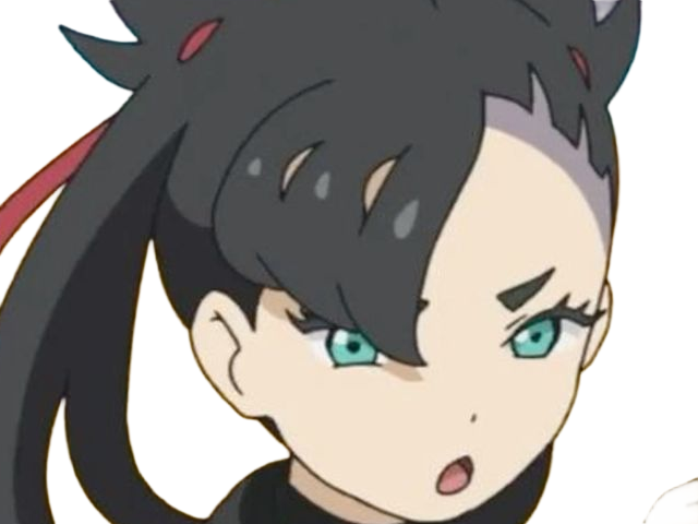 rosemary marnie mary pokemon pkm 8g galar dresseuse rivale anime jeu femme gothique punk