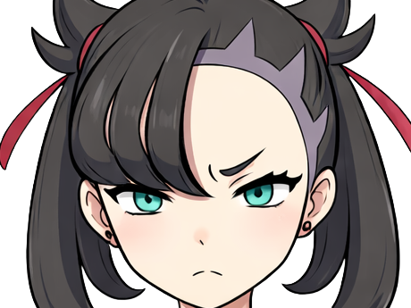 rosemary marnie mary pokemon pkm 8g galar dresseuse rivale anime jeu femme gothique punk