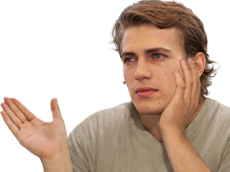 darth-63 darth 63 hayden christensen chef cimer pleurer vagamundo main putain sans brup applaudir merci