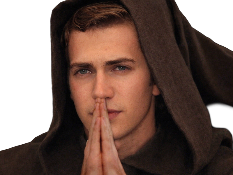 darth-63 darth 63 hayden christensen eglise moine mage priere prier amen prie