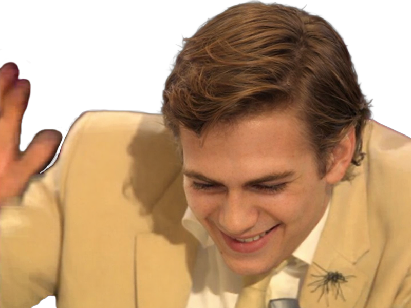 darth-63 darth 63 hayden christensen rire table frappe issou