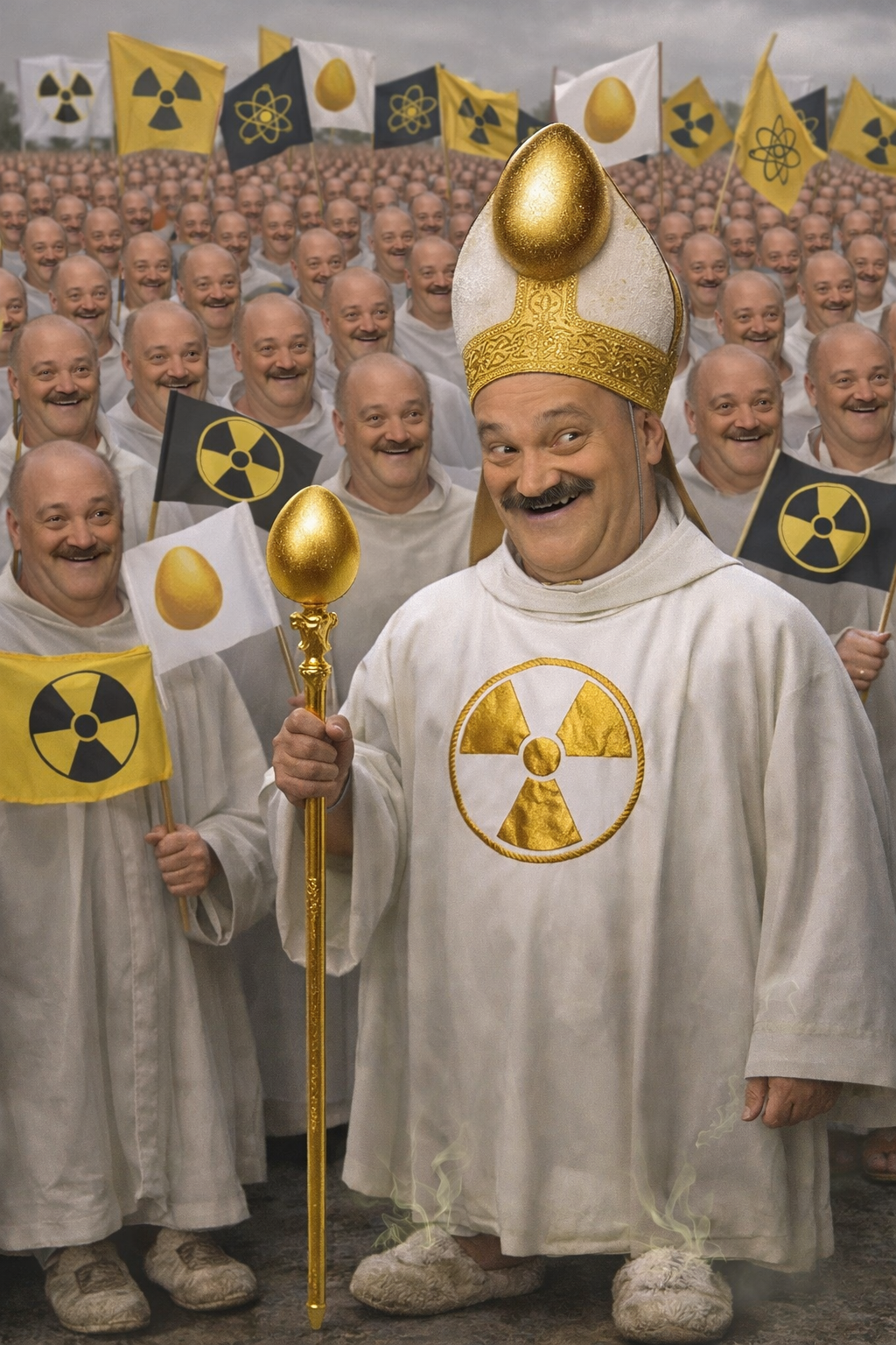 eggishfart eggish fart oeuf atome prionslatome prions latome nucleaire ahiyao petoeufe secte religion flatulat odeur