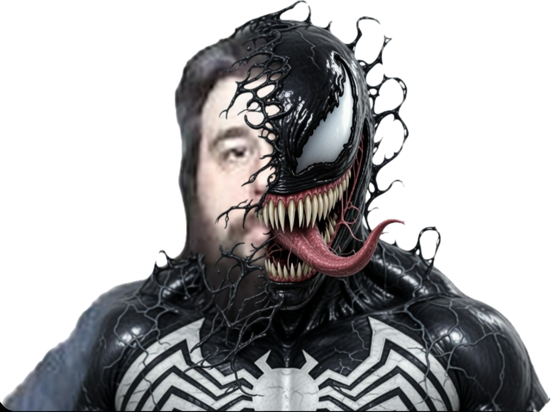 hooper venom symbiote colere