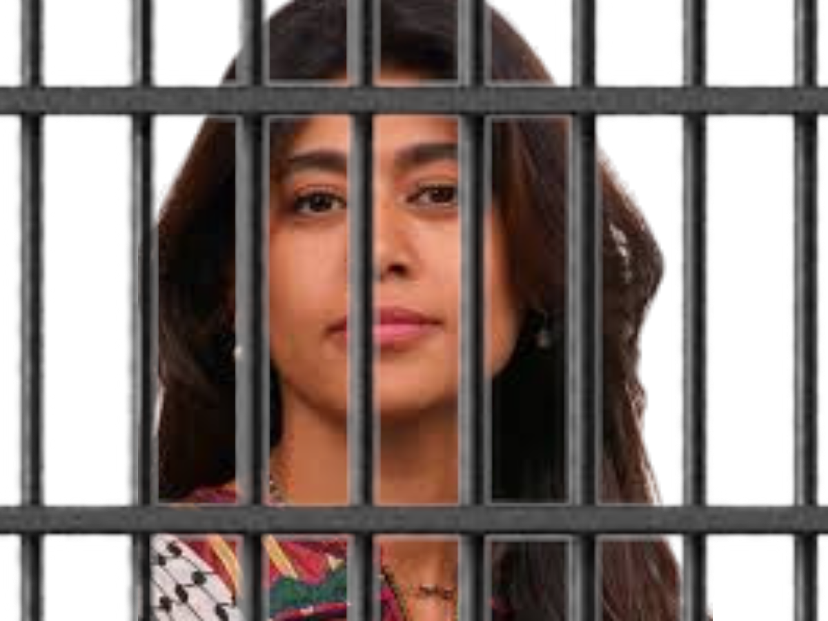 rima hassan prison tole taule trou hebs cachot barreaux barreau emprisonnee enfermee gav drogue synthese