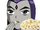 raven-teen-titans-violet-pourpre-dc-comics-demi-demone-trichoporphyree-indigo-pop-corn