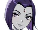 raven-teen-titans-violet-pourpre-dc-comics-demi-demone-trichoporphyree-indigo