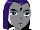 raven-teen-titans-violet-pourpre-dc-comics-demi-demone-trichoporphyree-indigo
