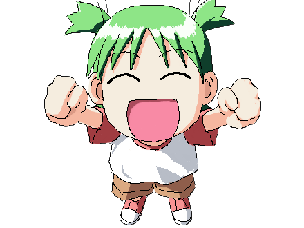 koiwai yotsuba manga fillette cheveux verts yeux gamine enfant
