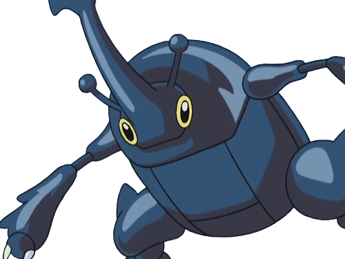 scarhino heracross heracros pokemon pkm anime jeu type insecte combat 2g johto unicorne