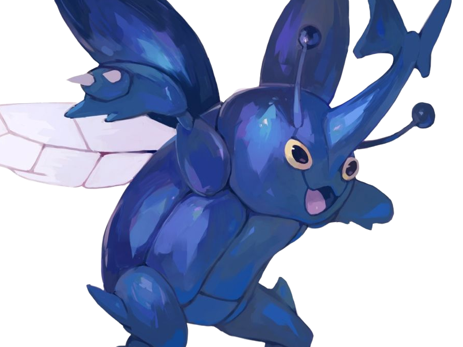 scarhino heracross heracros pokemon pkm anime jeu type insecte combat 2g johto unicorne