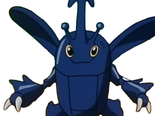 scarhino heracross heracros pokemon pkm anime jeu type insecte combat 2g johto unicorne