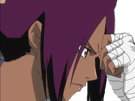 yoruichi-shihouin-bleach-peau-mate-cheveux-violet-yeux-ambre-desdemone-bloop