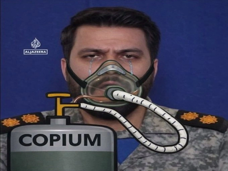 mollah iran cope copium fucklesgauchos fucklesqlf islamistes chiale propagande fakenews sauvetage pilote commando