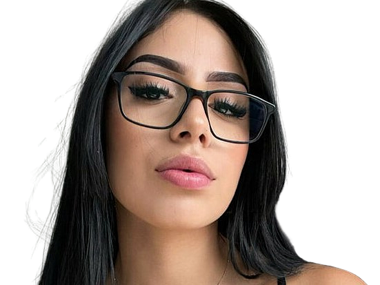 yeralgallego latina belle modele charme badass regard domina lunettes