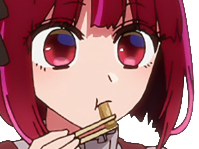 anime kikoojap oshi no ko oshinoko maredioa s3 kana arima mange eat avale baguette slurp