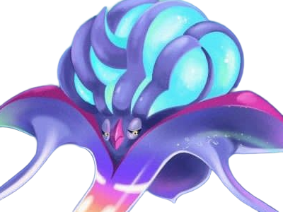 mega-sepiatroce mega evolution sepiatroce malamar calamanero pkm anime jeu type tenebres psy 6g kalos revolution