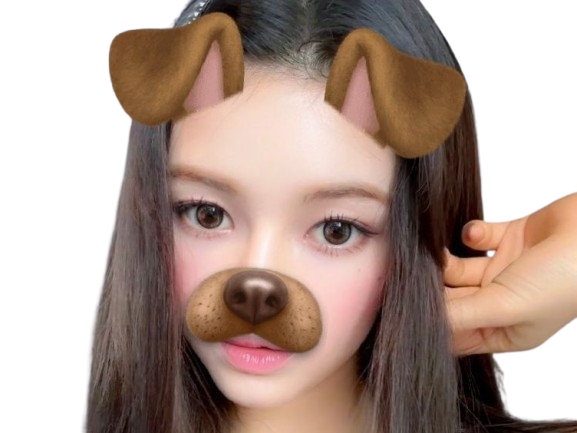 danielle marsh newjeans kpop filtre chien snap