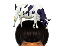 puceauetseul puceau seul bas golem naturelle vache animal ferme lait viande oeuf