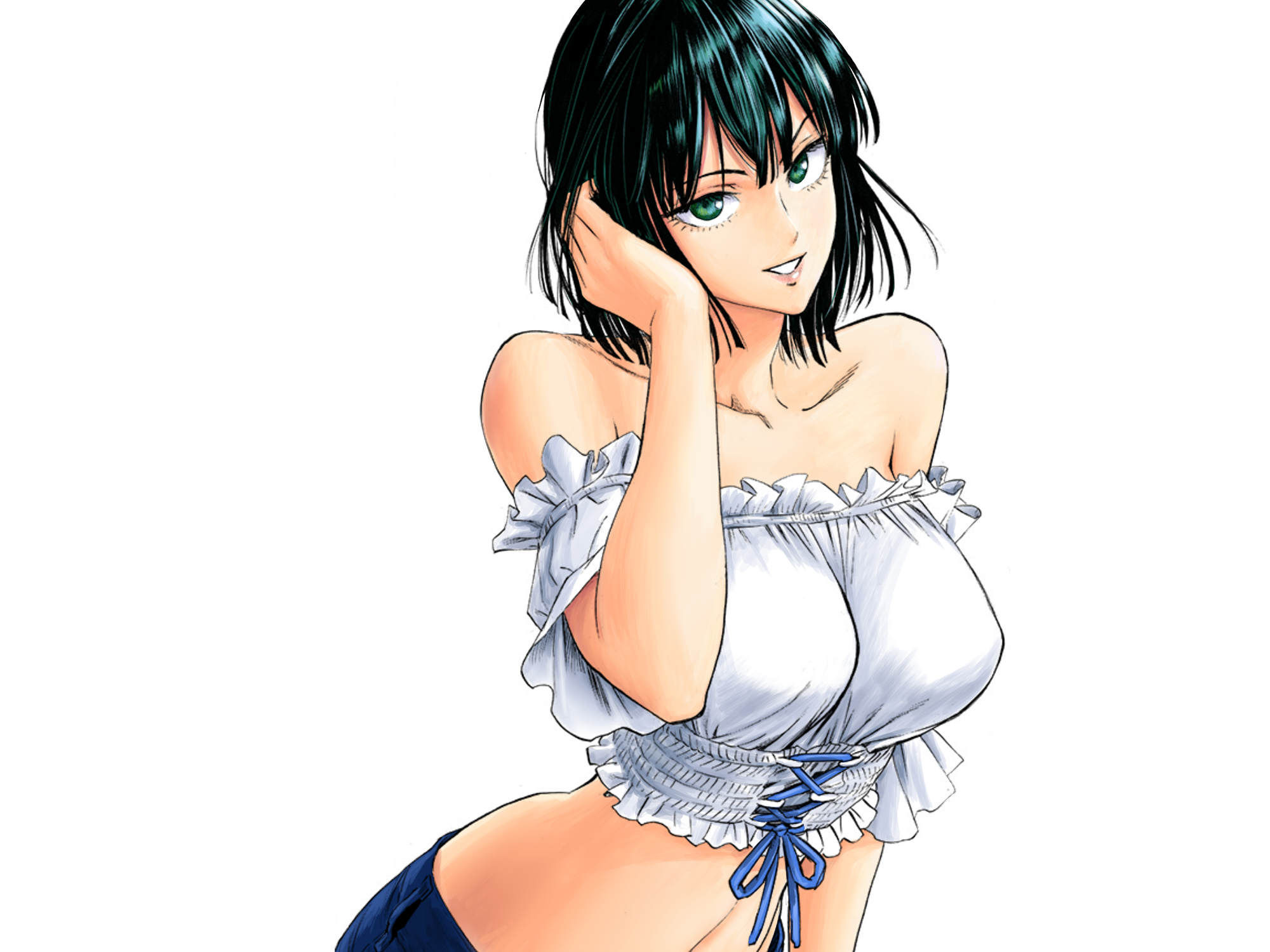 moupe miya fubuki opm one punch man manga anime waifu roxane blizzard infernal corps fullbody