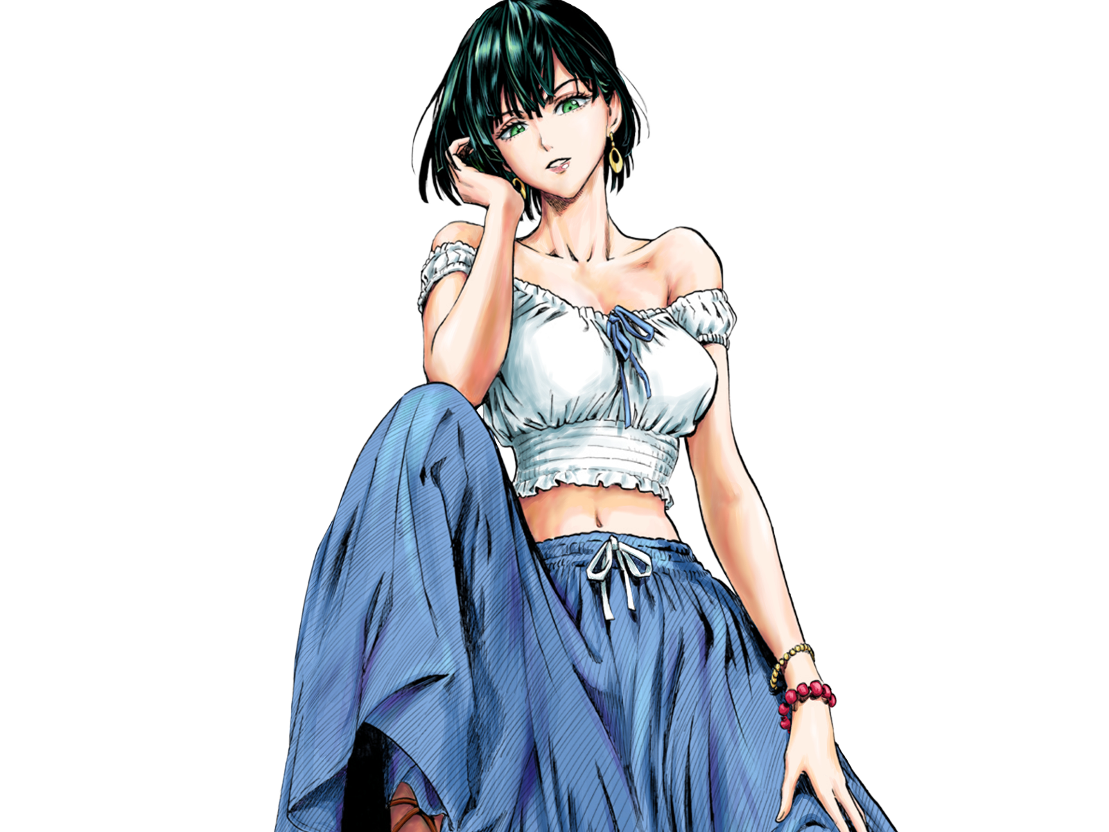 moupe miya fubuki opm one punch man manga anime waifu roxane blizzard infernal corps fullbody