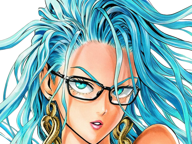 psykos saikosu scrutt gyoro gyoro-gyoro esper association-des-monstres scientifique niveau dragon telekinesiste lunettes cheveux-aquamarine yeux-verts