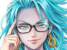 psykos-saikosu-scrutt-gyoro-gyoro-gyoro-esper-association-des-monstres-scientifique-niveau-dragon-telekinesiste-lunettes-cheveux-aquamarine-yeux-verts