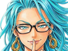 psykos-saikosu-scrutt-gyoro-gyoro-gyoro-esper-association-des-monstres-scientifique-niveau-dragon-telekinesiste-lunettes-cheveux-aquamarine-yeux-verts