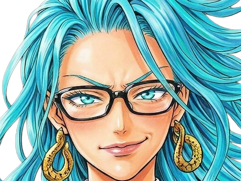 psykos saikosu scrutt gyoro gyoro-gyoro esper association-des-monstres scientifique niveau dragon telekinesiste lunettes cheveux-aquamarine yeux-verts