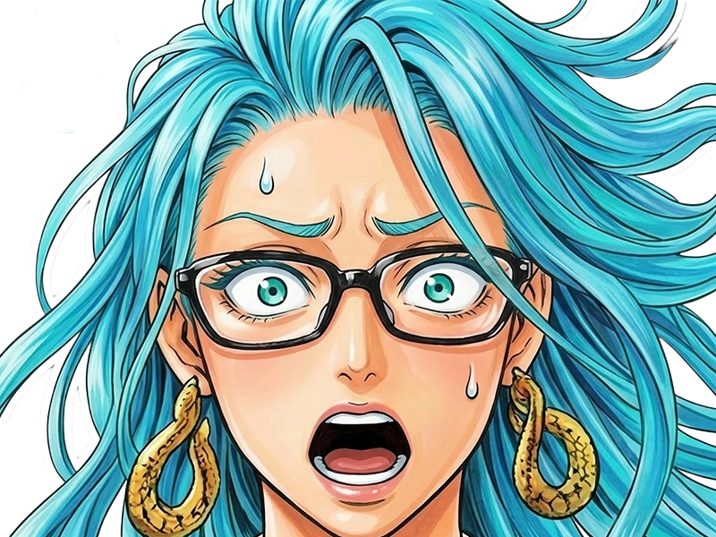 psykos saikosu scrutt gyoro gyoro-gyoro esper association-des-monstres scientifique niveau dragon telekinesiste lunettes cheveux-aquamarine yeux-verts