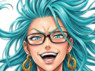 psykos-saikosu-scrutt-gyoro-gyoro-gyoro-esper-association-des-monstres-scientifique-niveau-dragon-telekinesiste-lunettes-cheveux-aquamarine-yeux-verts