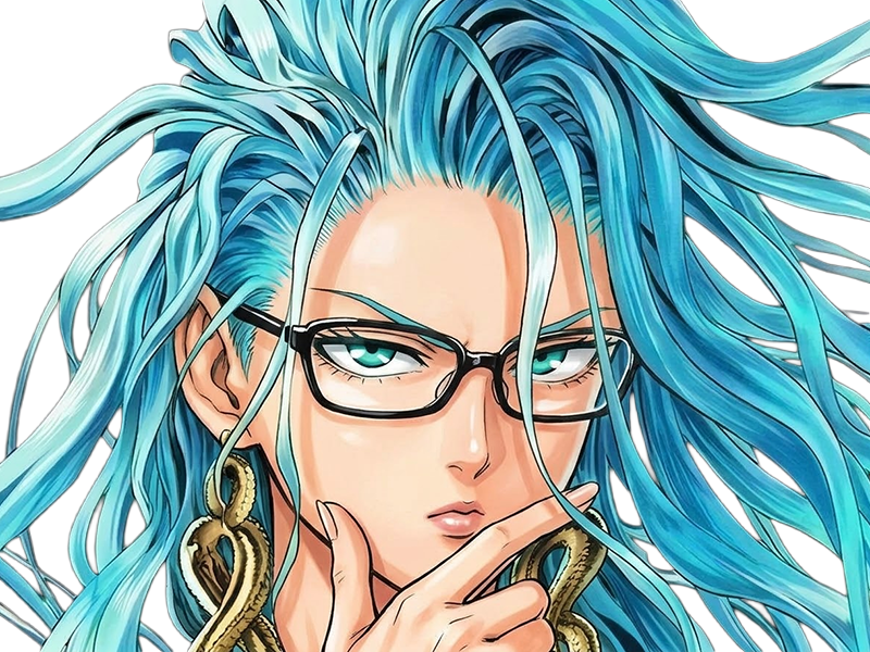 psykos saikosu scrutt gyoro gyoro-gyoro esper association-des-monstres scientifique niveau dragon telekinesiste lunettes cheveux-aquamarine yeux-verts