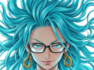 psykos-saikosu-scrutt-gyoro-gyoro-gyoro-esper-association-des-monstres-scientifique-niveau-dragon-telekinesiste-lunettes-cheveux-aquamarine-yeux-verts