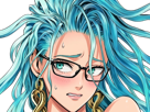 psykos-saikosu-scrutt-gyoro-gyoro-gyoro-esper-association-des-monstres-scientifique-niveau-dragon-telekinesiste-lunettes-cheveux-aquamarine-yeux-verts