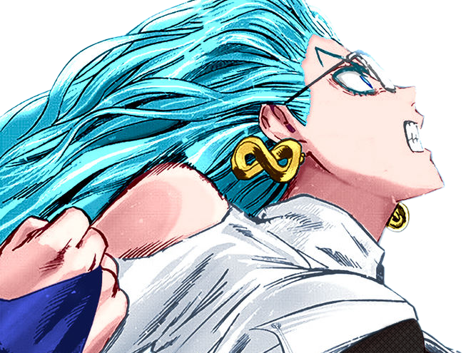 psykos saikosu scrutt gyoro gyoro-gyoro esper association-des-monstres scientifique niveau dragon telekinesiste lunettes cheveux-aquamarine yeux-verts