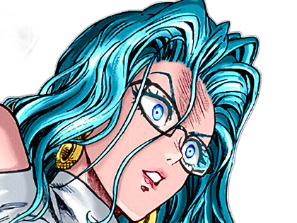 Sticker psykos saikosu scrutt gyoro gyoro gyoro esper association des monstres scientifique niveau dragon telekinesiste lunettes cheveux aquamarine yeux verts par Dark-63