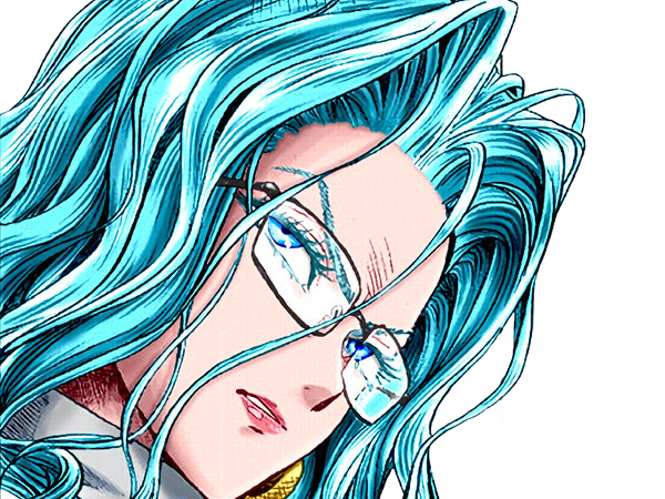 psykos saikosu scrutt gyoro gyoro-gyoro esper association-des-monstres scientifique niveau dragon telekinesiste lunettes cheveux-aquamarine yeux-verts