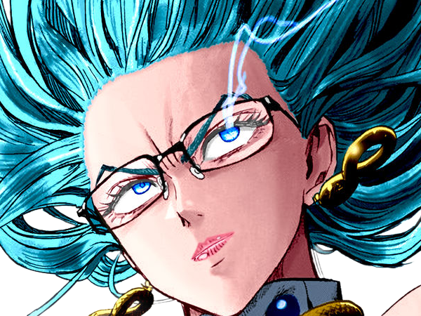 psykos saikosu scrutt gyoro gyoro-gyoro esper association-des-monstres scientifique niveau dragon telekinesiste lunettes cheveux-aquamarine yeux-verts