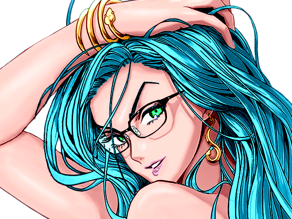 psykos saikosu scrutt gyoro gyoro-gyoro esper association-des-monstres scientifique niveau dragon telekinesiste lunettes cheveux-aquamarine yeux-verts