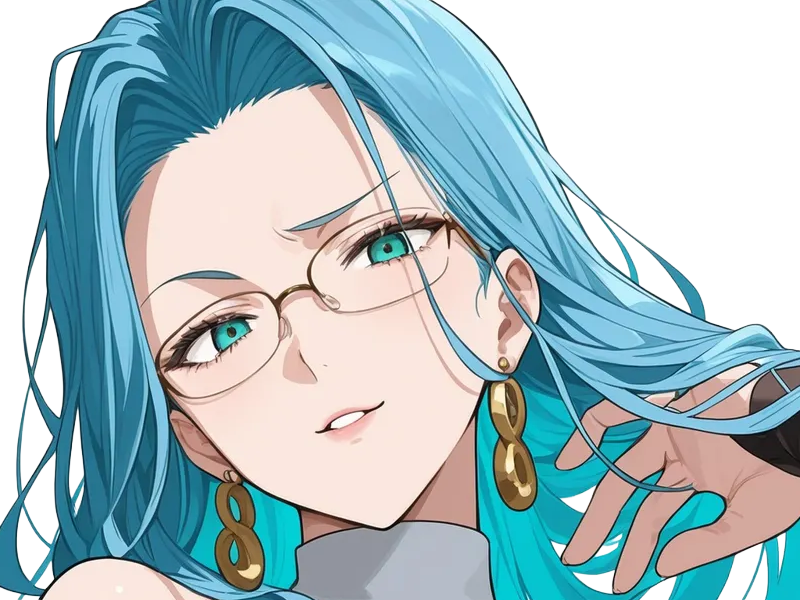 psykos saikosu scrutt gyoro gyoro-gyoro esper association-des-monstres scientifique niveau dragon telekinesiste lunettes cheveux-aquamarine yeux-verts