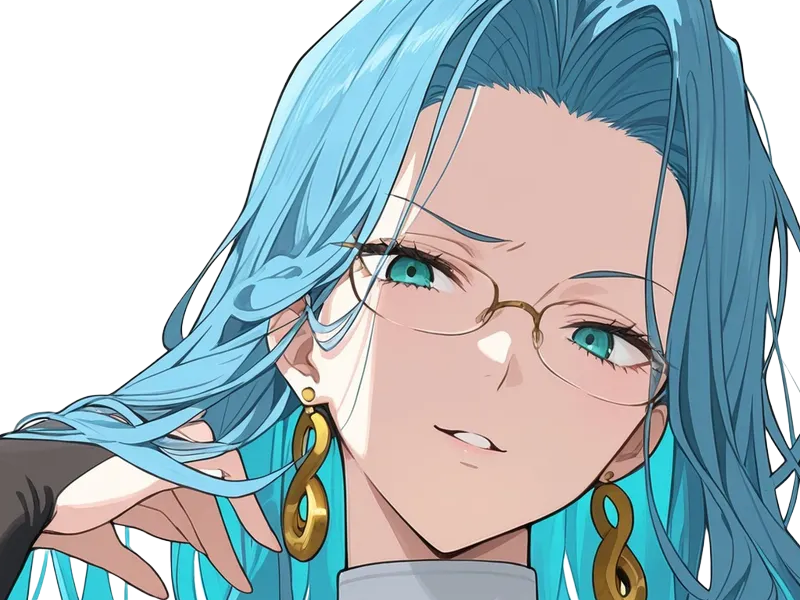 psykos saikosu scrutt gyoro gyoro-gyoro esper association-des-monstres scientifique niveau dragon telekinesiste lunettes cheveux-aquamarine yeux-verts